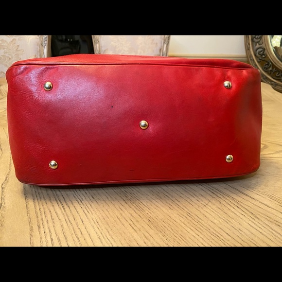 ❤️ Authentic Rare Large Gucci Red Leather Guccissma Valentine’s Collections - Picture 14 of 14